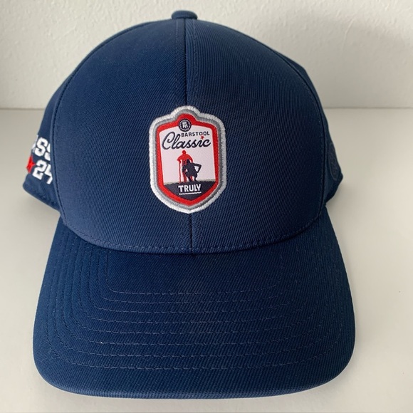 G/Fore GFORE Golf Classic Barstool Hat G4 2024 Hat Blue FlexFit Snapback Truly - Picture 1 of 10